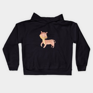 Be Brave Little Tiger Kids Hoodie